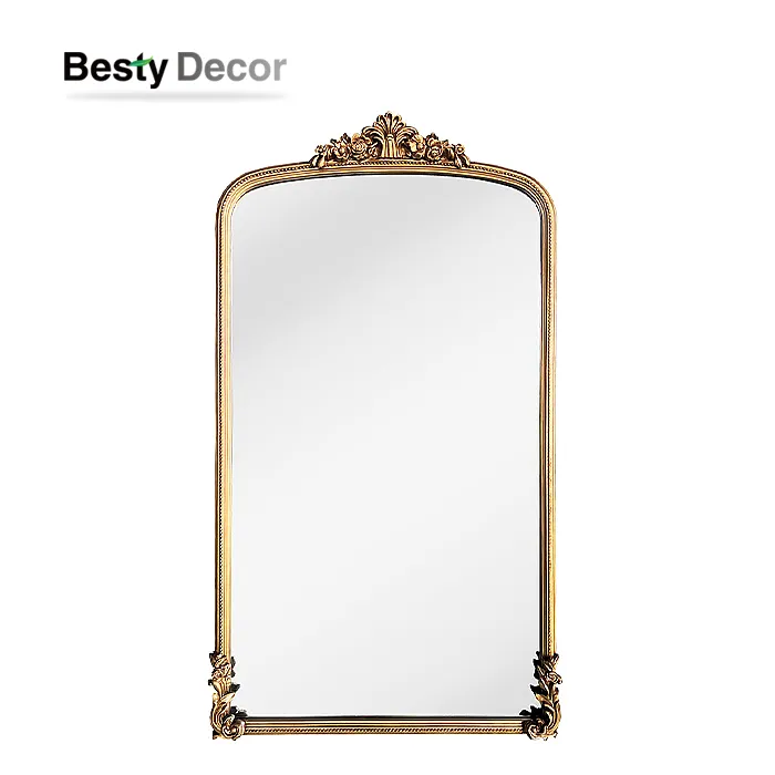 Veľkoobchodný predaj veľkých stojacich zrkadiel s dreveným rámom pre obývaciu izbu